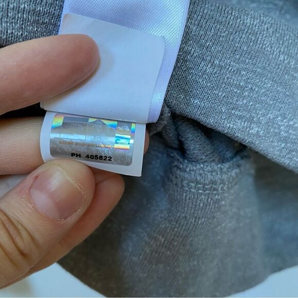 The North Face Sweatshirt Cowl Neck Long Sleeve Pullover Top Gray Yellow S - Picture 9 of 12